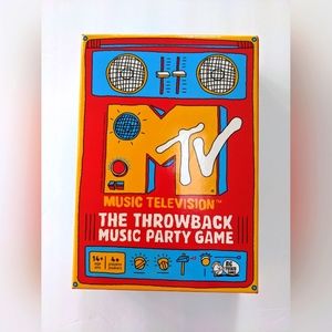 MTV Game, The Music Throwback Party Quiz Board Game, for Adults and Teens